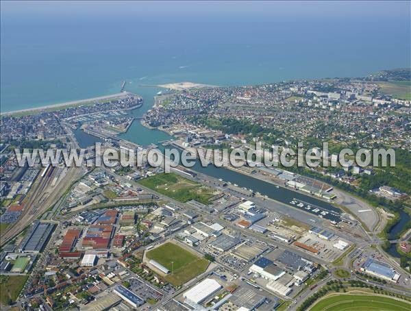 Photo aérienne de Dieppe