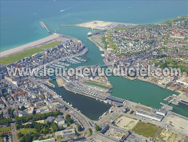 Photo aérienne de Dieppe