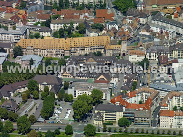 Photo aérienne de Strasbourg