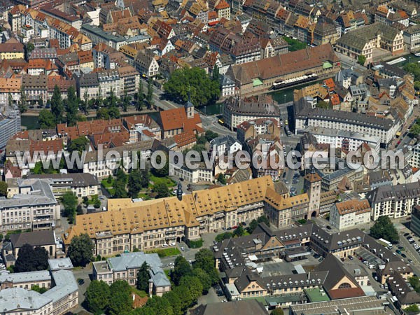 Photo aérienne de Strasbourg