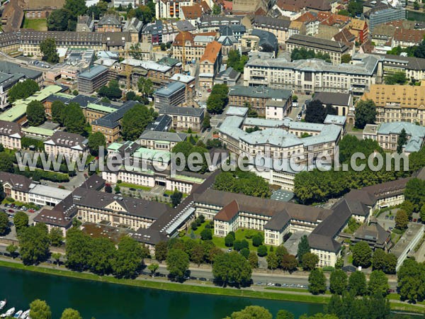 Photo aérienne de Strasbourg