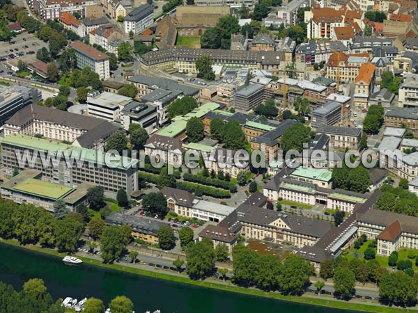 Photo aérienne de Strasbourg