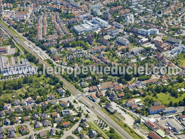 Photo aérienne de Lingolsheim