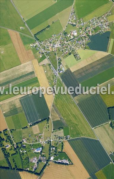 Photo aérienne de Aubermesnil-Beaumais