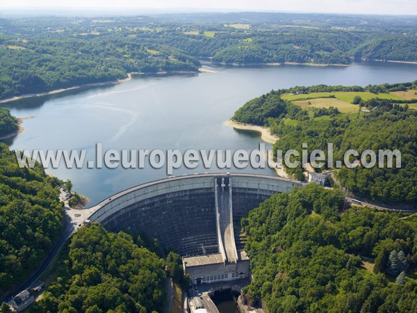 Photo aérienne de Bort-les-Orgues