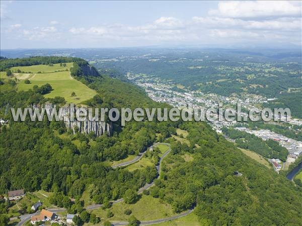 Photo aérienne de Bort-les-Orgues