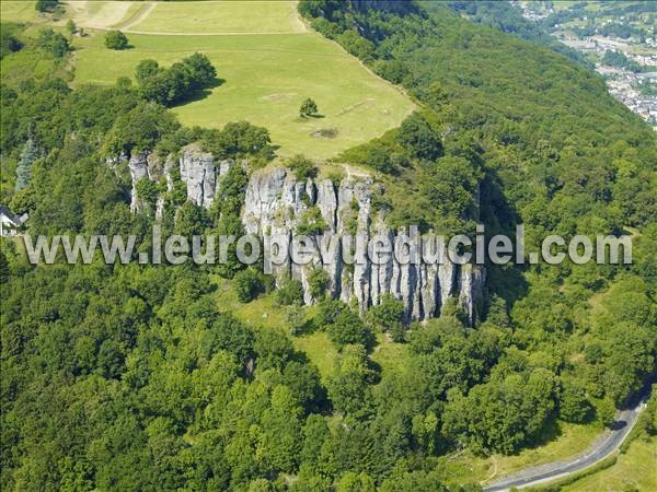 Photo aérienne de Bort-les-Orgues