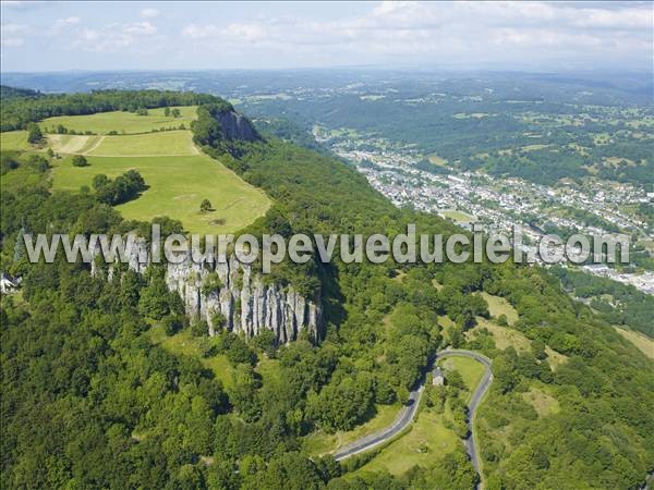 Photo aérienne de Bort-les-Orgues