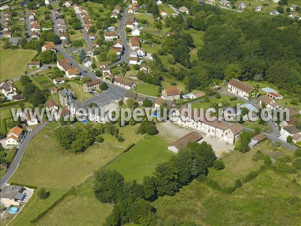 Photo aérienne de Champagnac