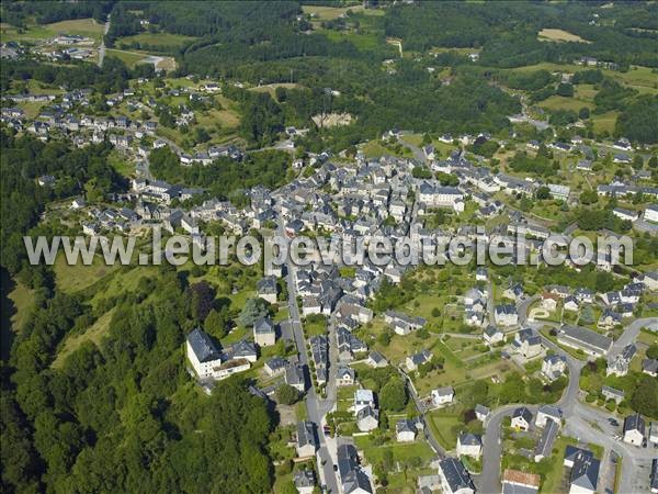 Photo aérienne de Treignac