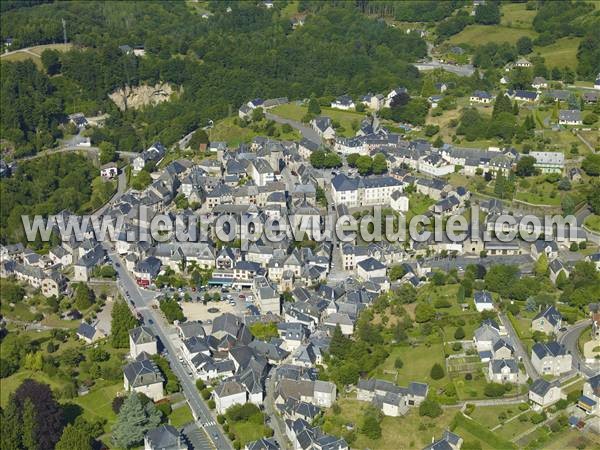 Photo aérienne de Treignac