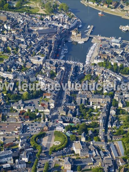 Photo aérienne de Honfleur