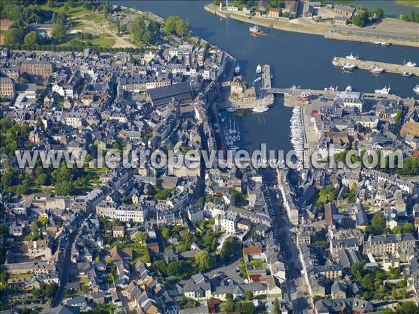 Photo aérienne de Honfleur