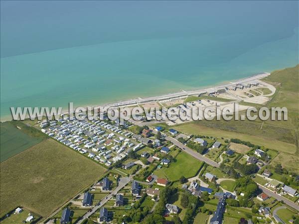 Photo aérienne de Saint-Aubin-sur-Mer