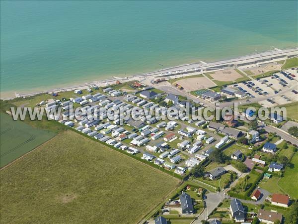 Photo aérienne de Saint-Aubin-sur-Mer