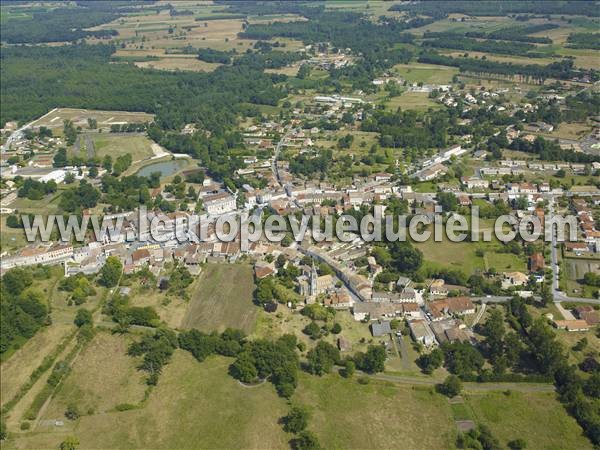 Photo aérienne de tauliers