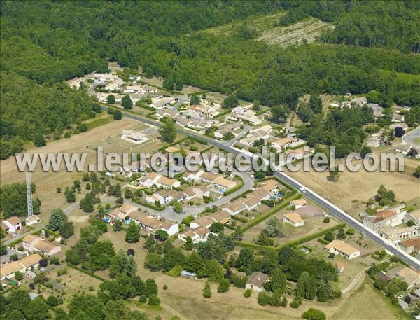 Photo aérienne de tauliers