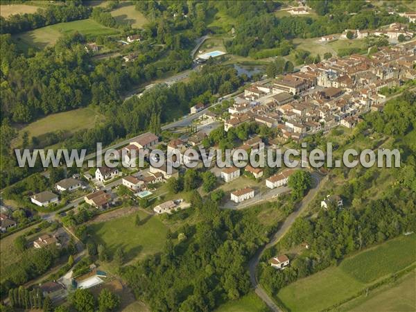 Photo aérienne de Villefranche-du-Prigord