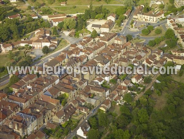 Photo aérienne de Villefranche-du-Prigord