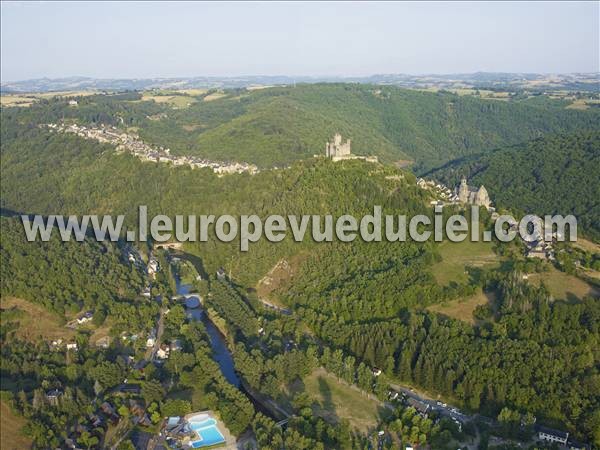 Photo aérienne de Najac