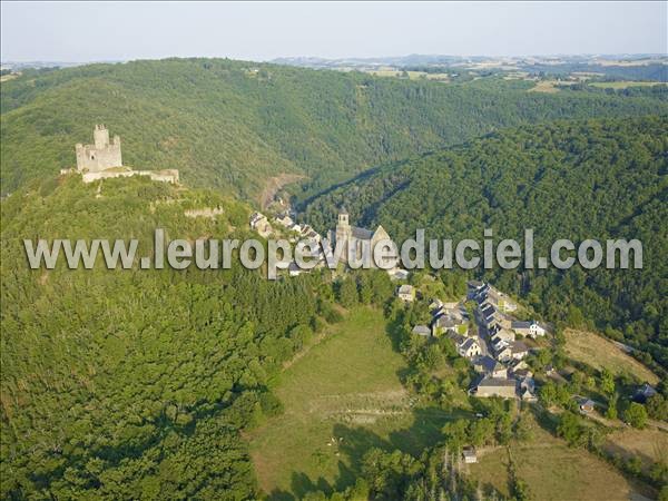 Photo aérienne de Najac