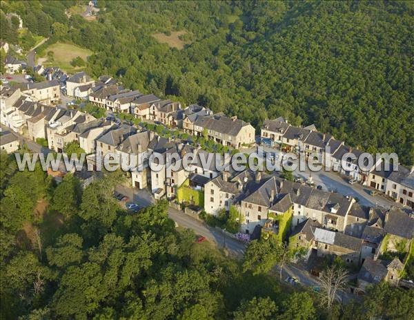 Photo aérienne de Najac