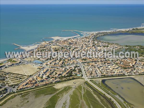 Photo aérienne de Saintes-Maries-de-la-Mer