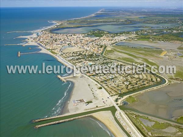 Photo aérienne de Saintes-Maries-de-la-Mer