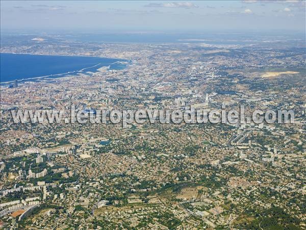 Photo aérienne de Marseille