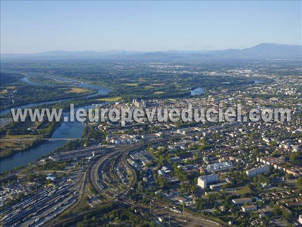 Photo aérienne de Avignon