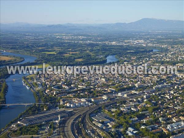 Photo aérienne de Avignon