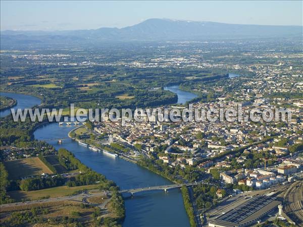 Photo aérienne de Avignon