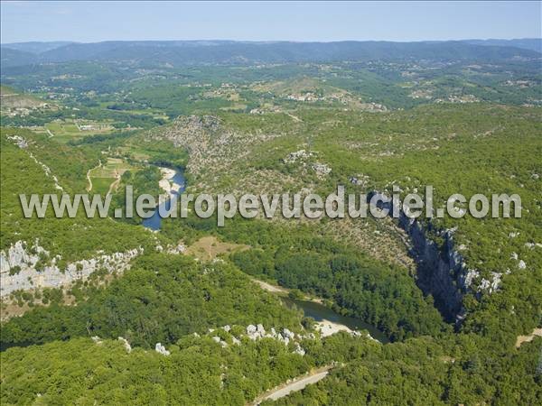 Photo aérienne de Berrias-et-Casteljau