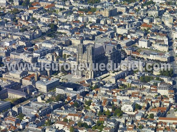 Photo aérienne de Reims