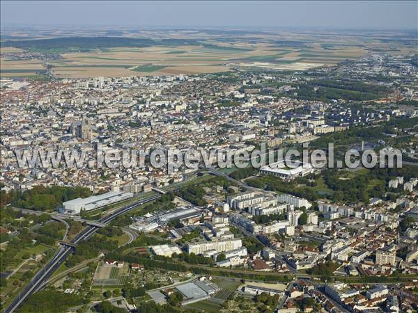 Photo aérienne de Reims