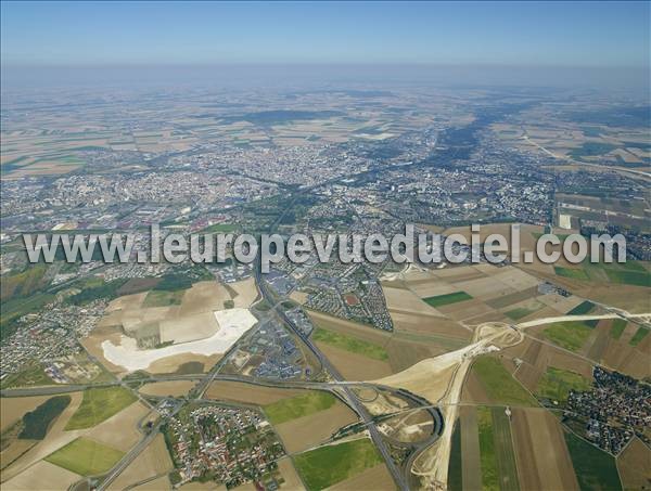 Photo aérienne de Reims