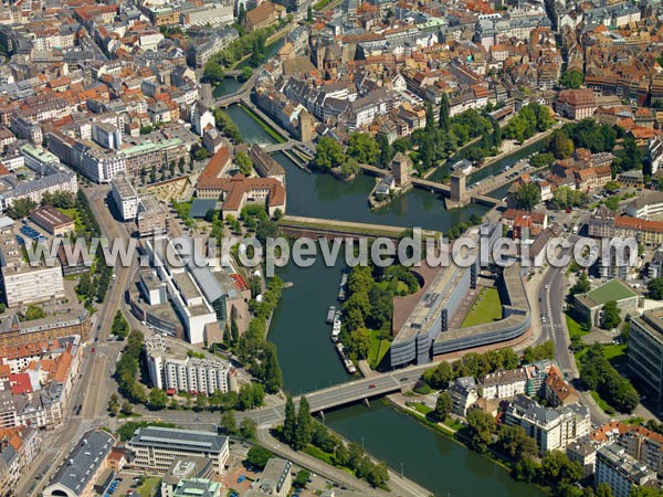 Photo aérienne de Strasbourg