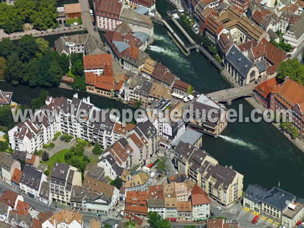 Photo aérienne de Strasbourg