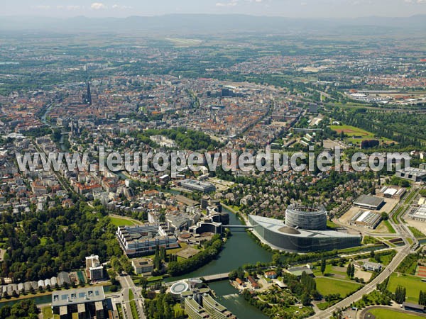 Photo aérienne de Strasbourg