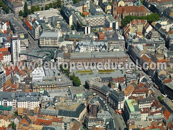 Photo aérienne de Strasbourg