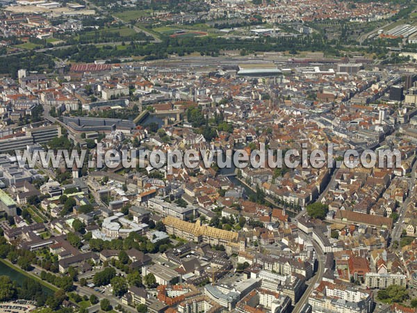 Photo aérienne de Strasbourg