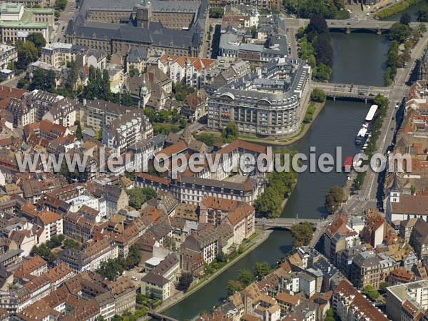 Photo aérienne de Strasbourg