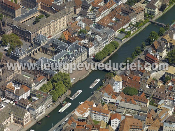 Photo aérienne de Strasbourg