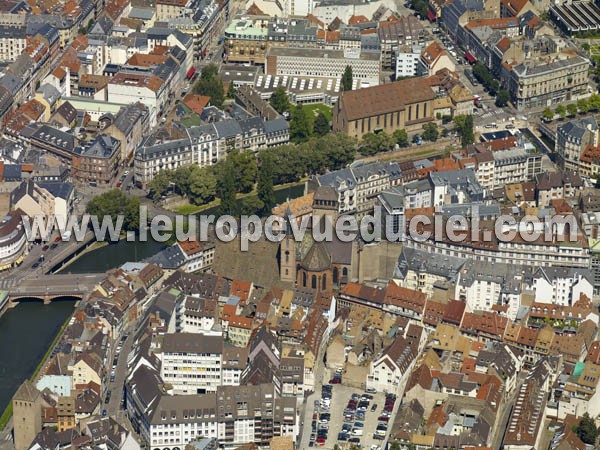 Photo aérienne de Strasbourg