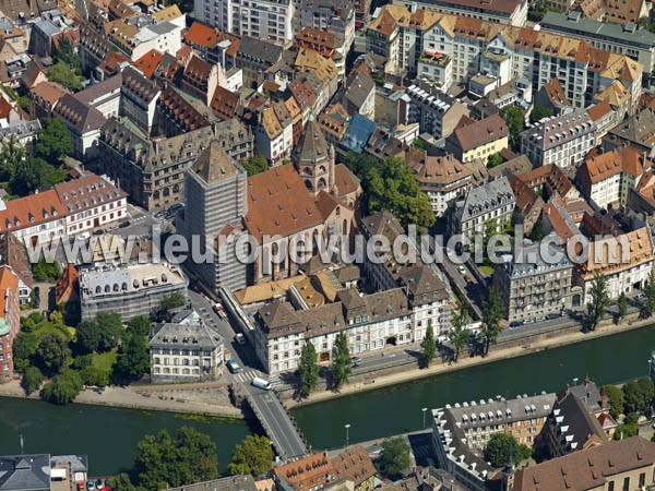 Photo aérienne de Strasbourg