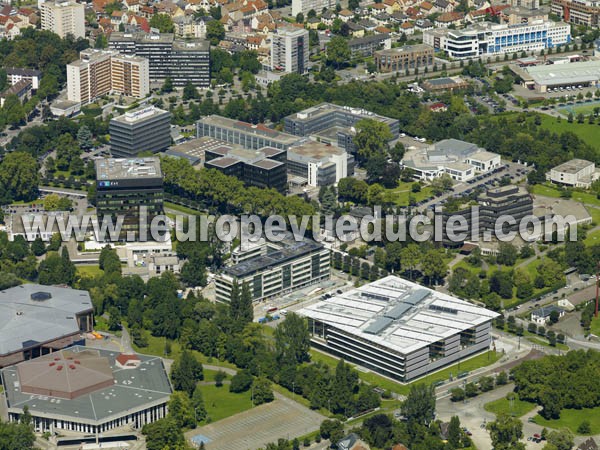 Photo aérienne de Strasbourg