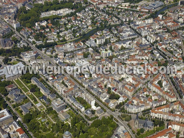 Photo aérienne de Strasbourg