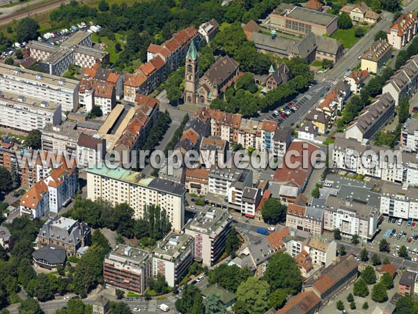 Photo aérienne de Strasbourg