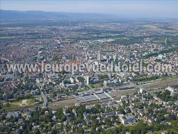 Photo aérienne de Mulhouse