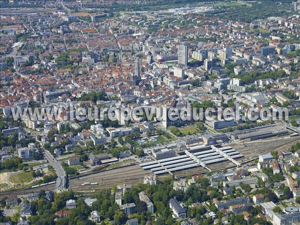 Photo aérienne de Mulhouse